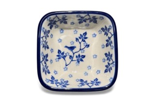 604 Bunzlau vierkant schaaltje 8 x 8 cm 3206X